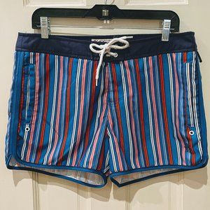 Men's Striped Penguin Swimsuit Size 32 Waist